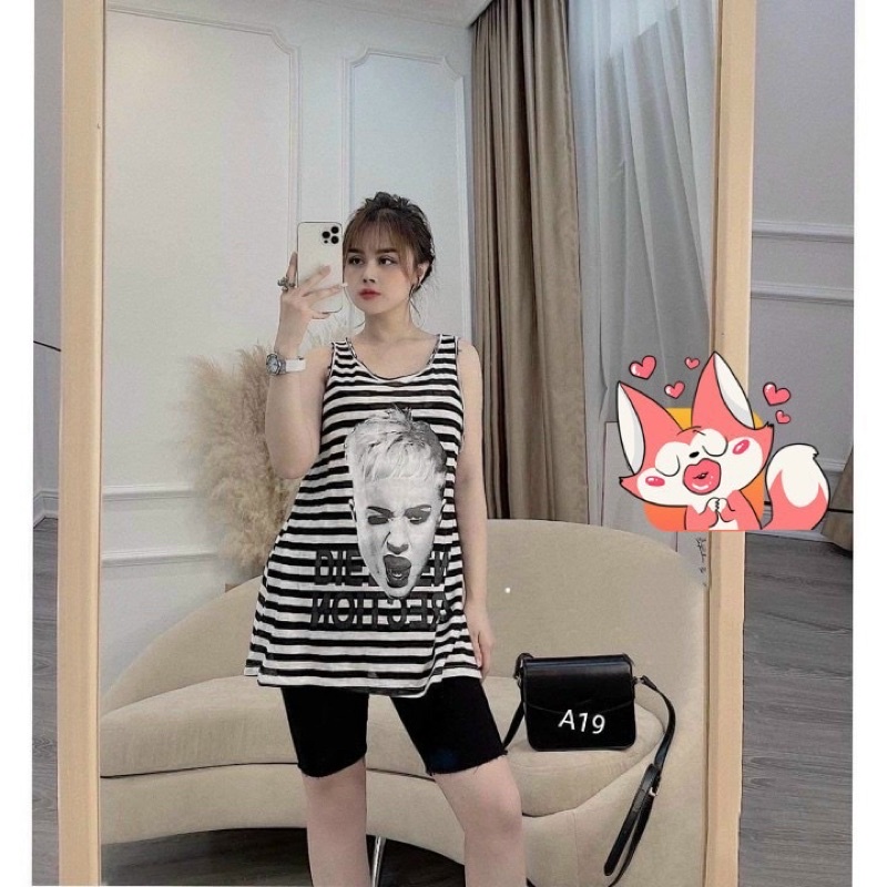 Áo Phông Ba Lỗ Hình Người Xịn Xò