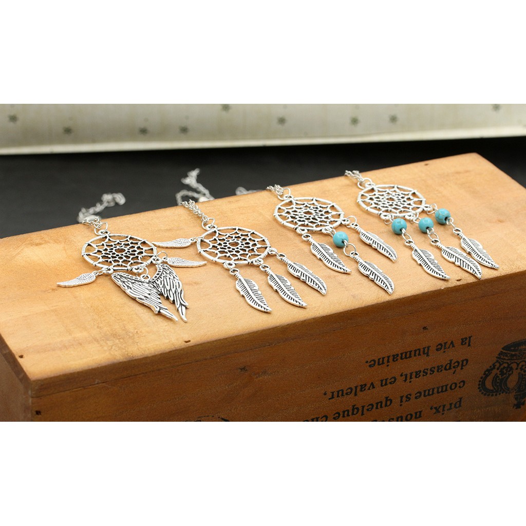 Vòng cổ Dream catcher thiết kế sáng tạo đẹp thời trang dây chuyền phong cách Hàn Quốc