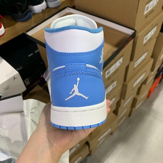 Giày Air Jordan 1 Mid "UNC" (Best Quality)