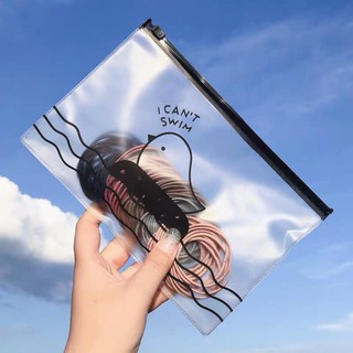 Set 100 sợi thun cột tóc nhiều màu kèm túi zip