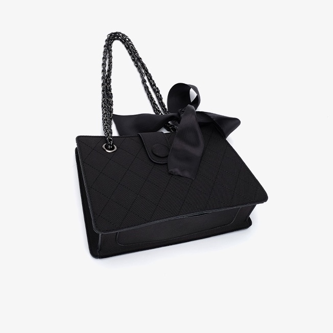 🌸Hàng Order🌸 Túi Xách Nữ CEEKAY Họa Tiết Da Trần Quai Da Phối Xích Thắt Nơ Sang Chảnh Nữ Tính 🌸Hàng Quảng Châu