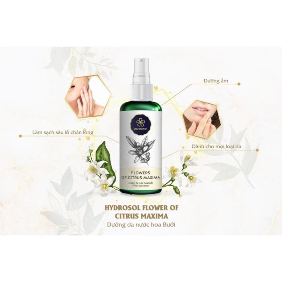 Tinh Dầu Hoa Bưởi Mọc Tóc Nhanh Dài Asaroma Giảm Rụng và Xịt Khoáng Cấp Ẩm Da Khô 100ml | BigBuy360 - bigbuy360.vn