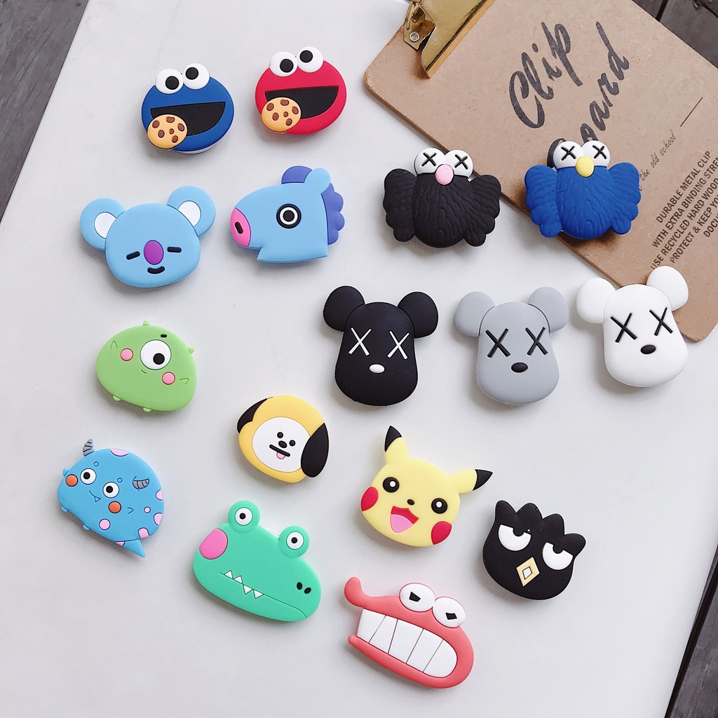 Giá đỡ điện thoại silicon mẫu mới ( có chân ở giữa) | BigBuy360 - bigbuy360.vn