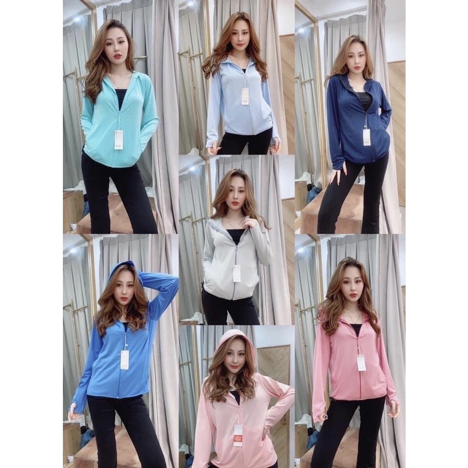 Áo Chống Nắng Nữ - Áo Chống Nắng Thông Hơi Nữ Siêu Hot Chống Tia UV Loại 1 FreeSize dưới 75kg