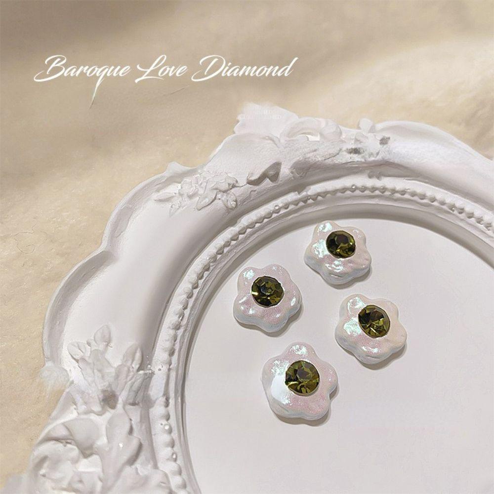 Vật Liệu Tự Trang Trí Móng Tay Phong Cách Vintage Cho Nữ|Phụ Kiện Trang Trí Móng Tay 3D Xinh Xắn