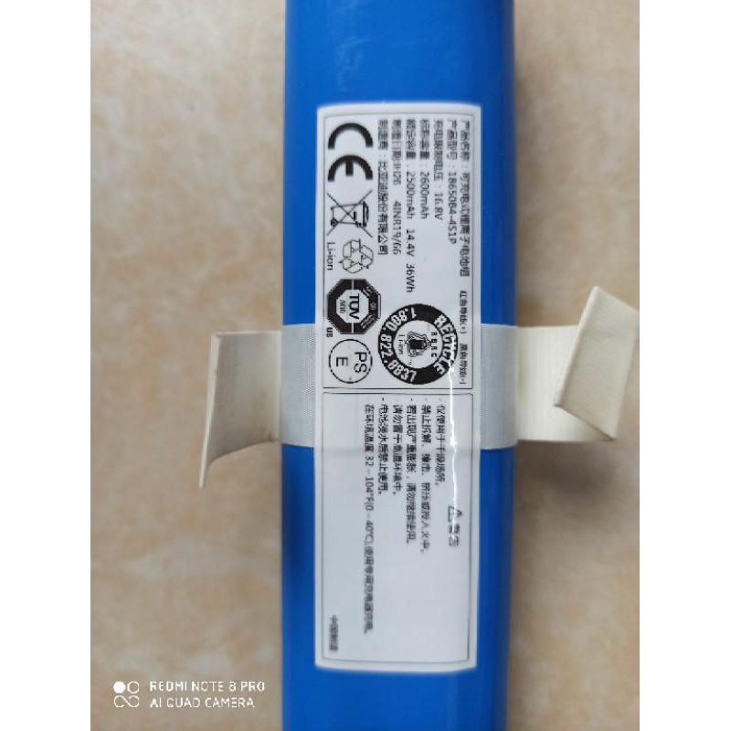 Pin Robot hút bụi lau nhà Medion MD 18501/MD 18500/ MD  19510/MD 19511 nhập khẩu mới 100%
