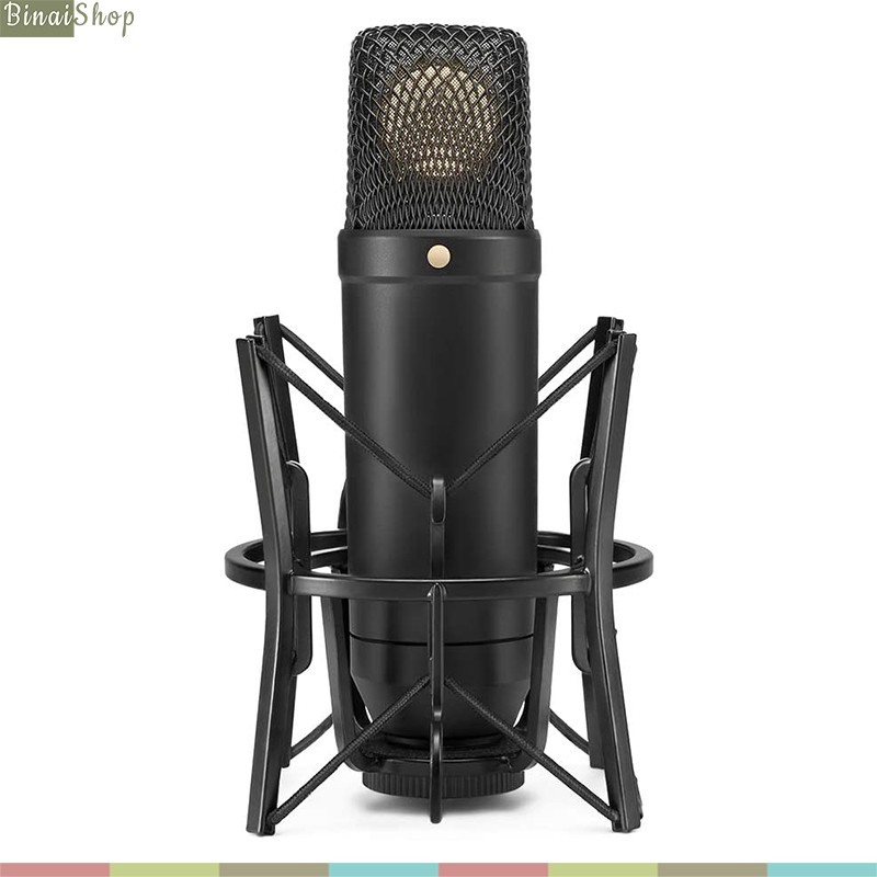 Rode NT1KIT - Micro Condenser 48v, Màng Thu 1 Inch, Hướng Thu Cardioid, Có Shockmount Kèm Màng Lọc Rode SM6