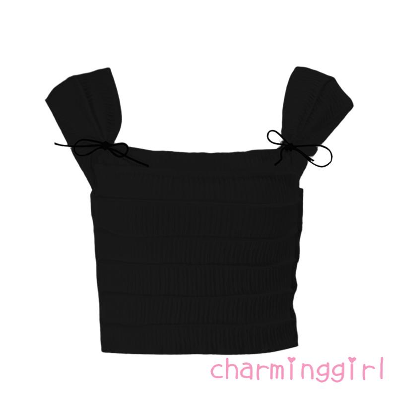 Áo Cổ Vuông Sát Nách Màu Trơn Thời Trang Cho Nữ