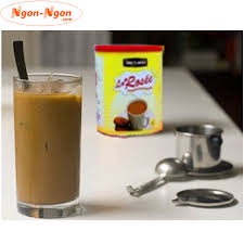 Sữa Đặc Lon La'Rosee Larosee, Nắp đậy nhựa dẻo an toàn, Lon 1KG