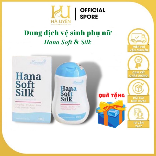 Dung Dịch Vệ Sinh, Dung dịch vệ sinh phụ nữ 𝑯𝒂𝒏𝒂 𝑺𝒐𝒇𝒕 &amp; 𝑺𝒊𝒍𝒌 150ml [ Chính - Hãng ]