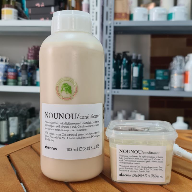 DẦU XẢ DAVINES NOUNOU PHỤC HỒI TÓC UỐN NHUỘM 250ml - 1000ml