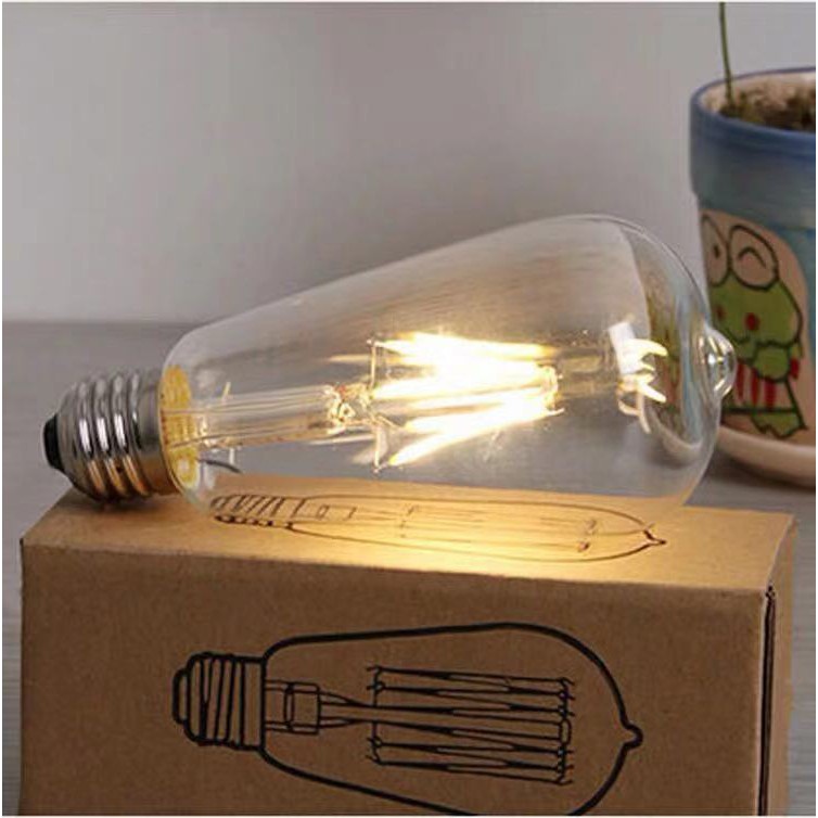 Bóng Led EDISON C35L, G45, A60, ST64 4W ánh sáng vàng