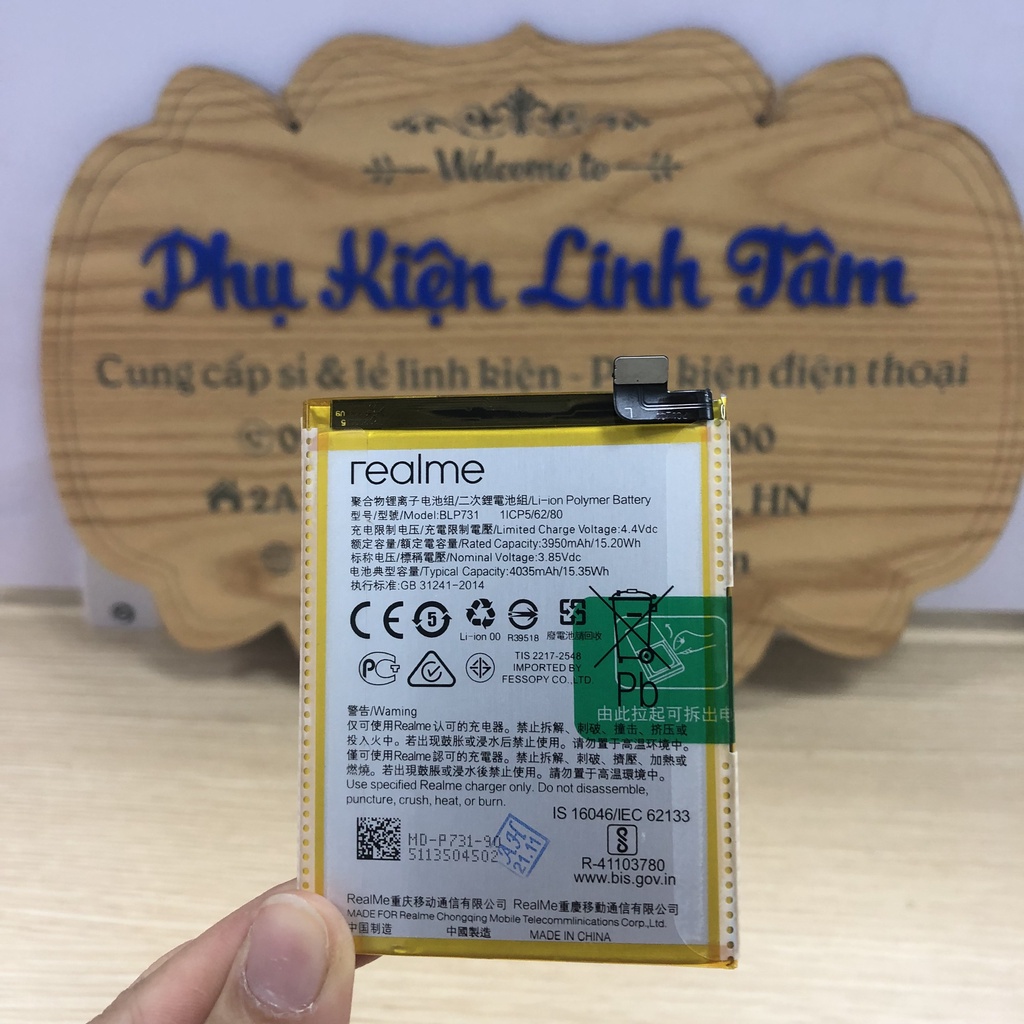 Pin zin Oppo Realme 5 Pro BLP731