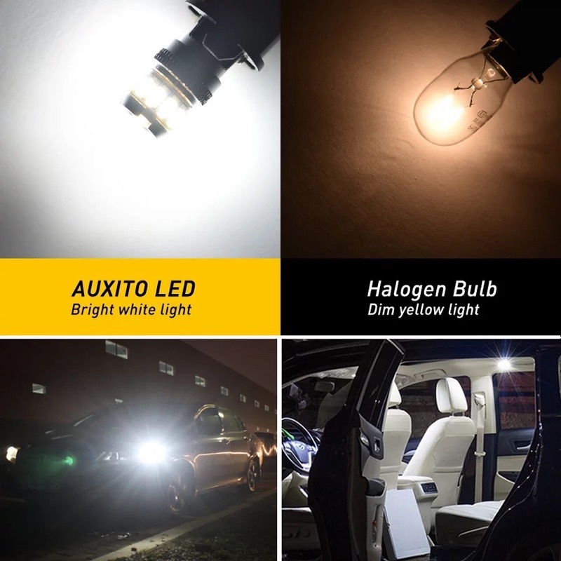 Đèn Led Auxito T20 7440 7443 canbus, 2 chế độ Daylight & Demi xe Fadil, Cross, Mazda 3, Mazda 2….