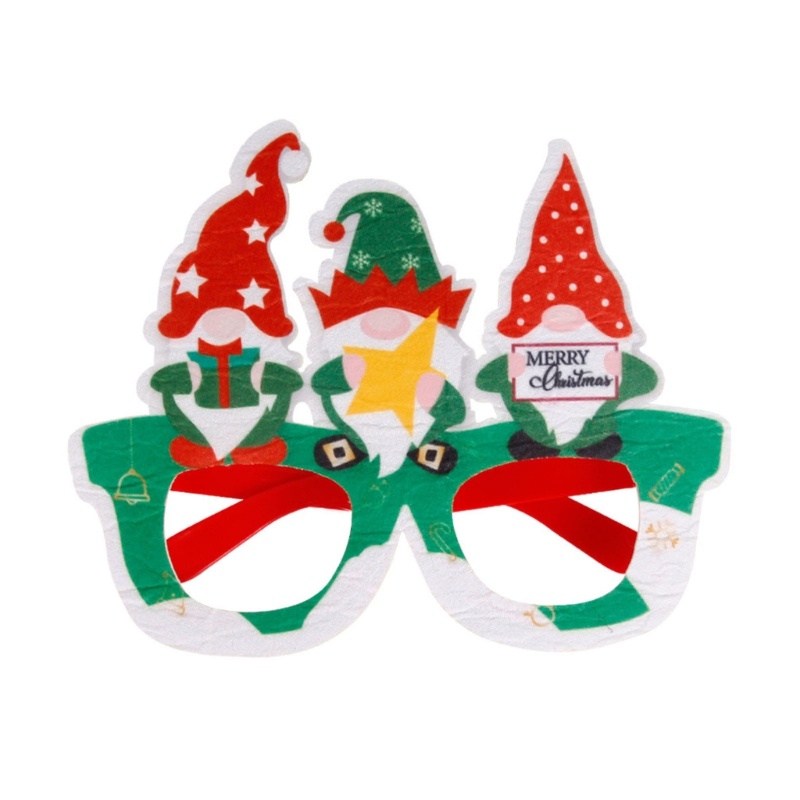 Set 12 Kính Mắt Chủ Đề Giáng Sinh