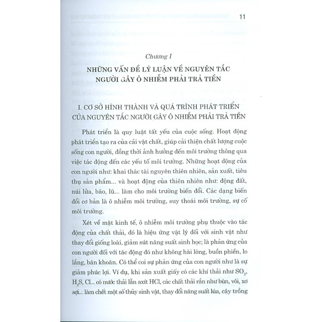 Sách - Nguyên Tắc Người Gây Ô Nhiễm Phải Trả Tiền Theo Pháp Luật Việt Nam (Sách Chuyên Khảo) | BigBuy360 - bigbuy360.vn
