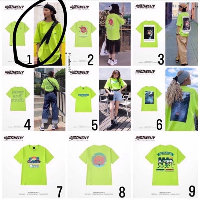 Combo Áo Nelly Sỉ