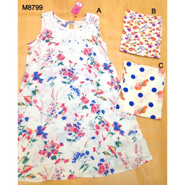 8799 - Váy tole mặc nhà cho bầu