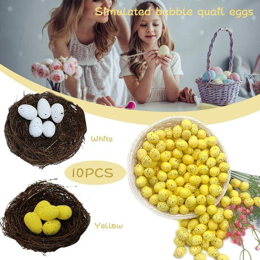Bộ 10 Quả Trứng Nhân Tạo Trang Trí Nhà Cửa