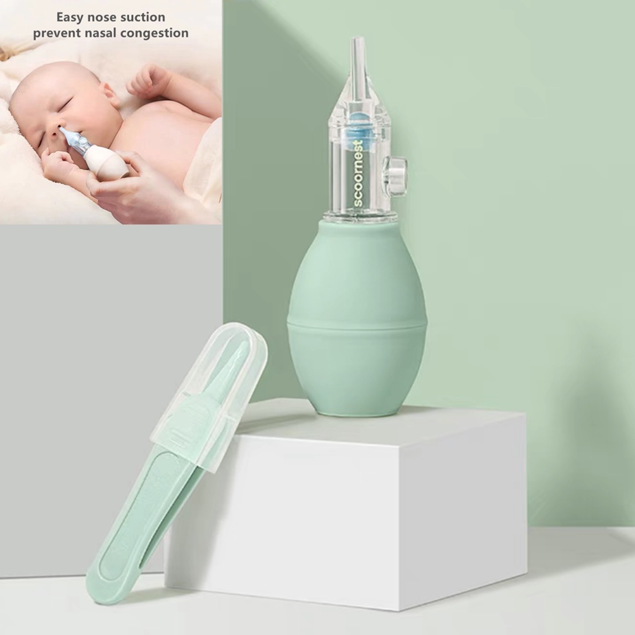Dụng Cụ Hút Mũi Bằng Silicone Không Mùi An Toàn Cho Trẻ Em