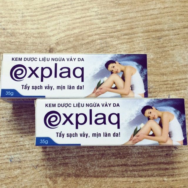 Kem Explaq làm mịn vảy da , á sừng