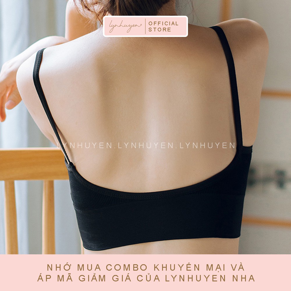 Áo Ngực Bra Nữ Chữ U Cotton Lynhuyen - 6 Màu - AB002 | BigBuy360 - bigbuy360.vn