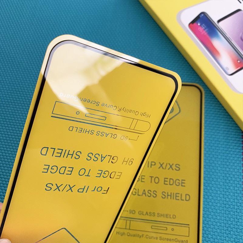 Kính cường lực 9D full màn cho iPhone 13 pro max 12 pro max 7 8 plus x xs max xr 11 pro max