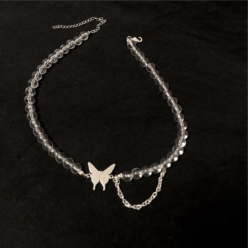 Vòng cổ Mặt Hình Bươm Bướm Phong Cách Hàn Quốc Cho Nữ