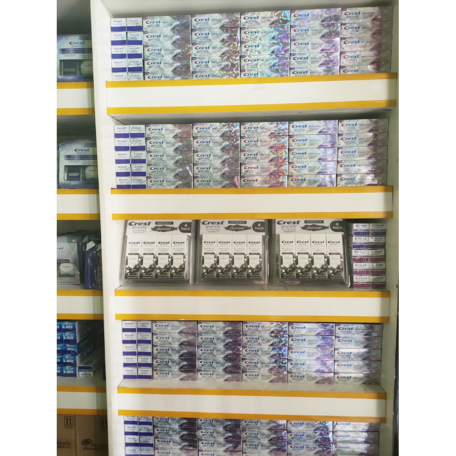 Kem đánh răng Crest 3D White Brilliance 24 của Mỹ