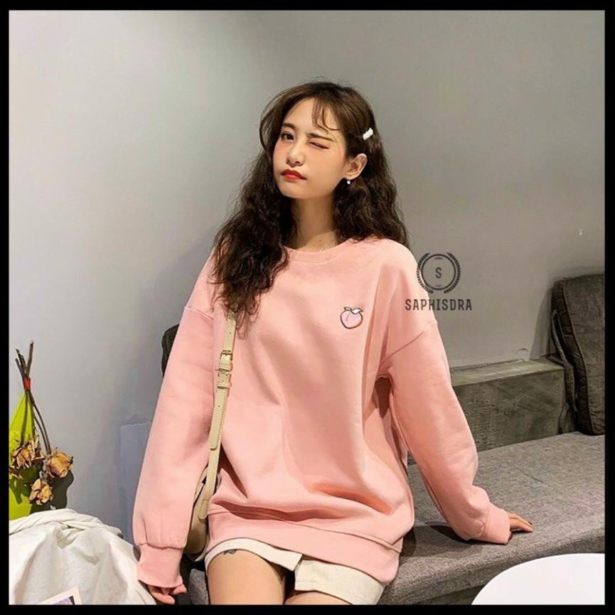 Áo Thun Tay Dài Nam Nữ Unisex Thời Trang Cao Cấp Áo Thun Sweater Cặp Đôi Đẹp Form Rộng - Saphisdra ❤️