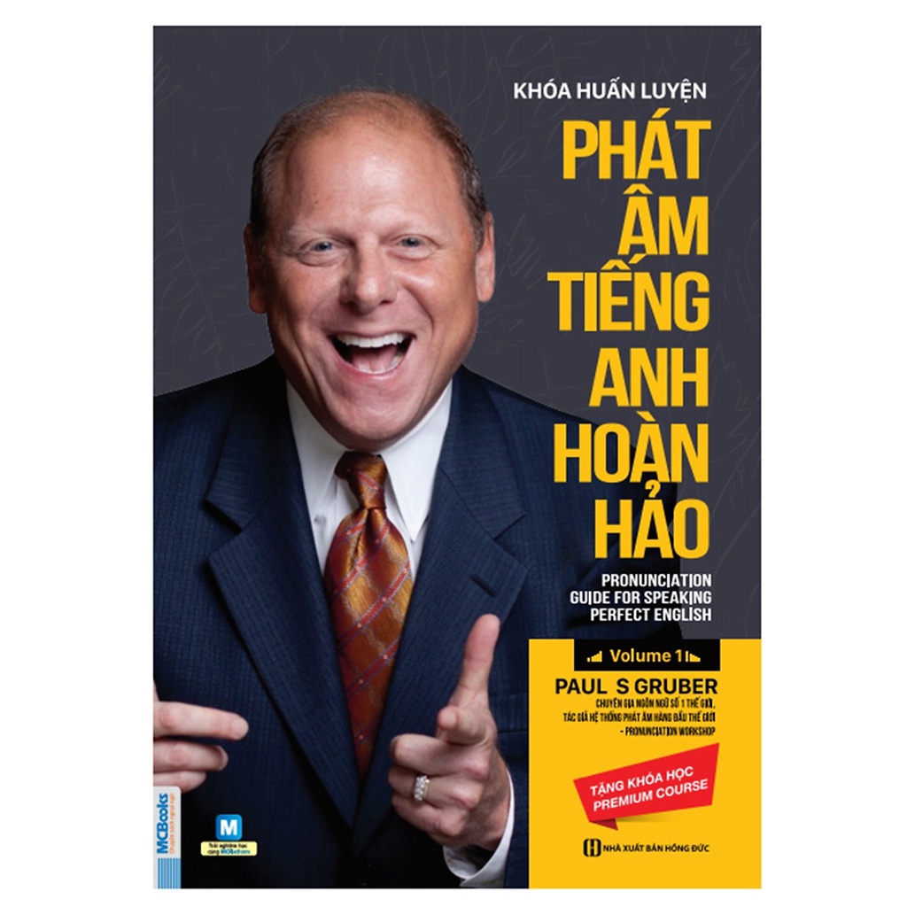 Sách - Khóa Huấn Luyện Phát Âm Tiếng Anh Hoàn Hảo (Paul Gruber)