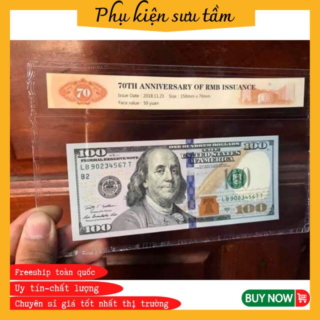 Lá phơi để đựng tiền chấm điểm PMG