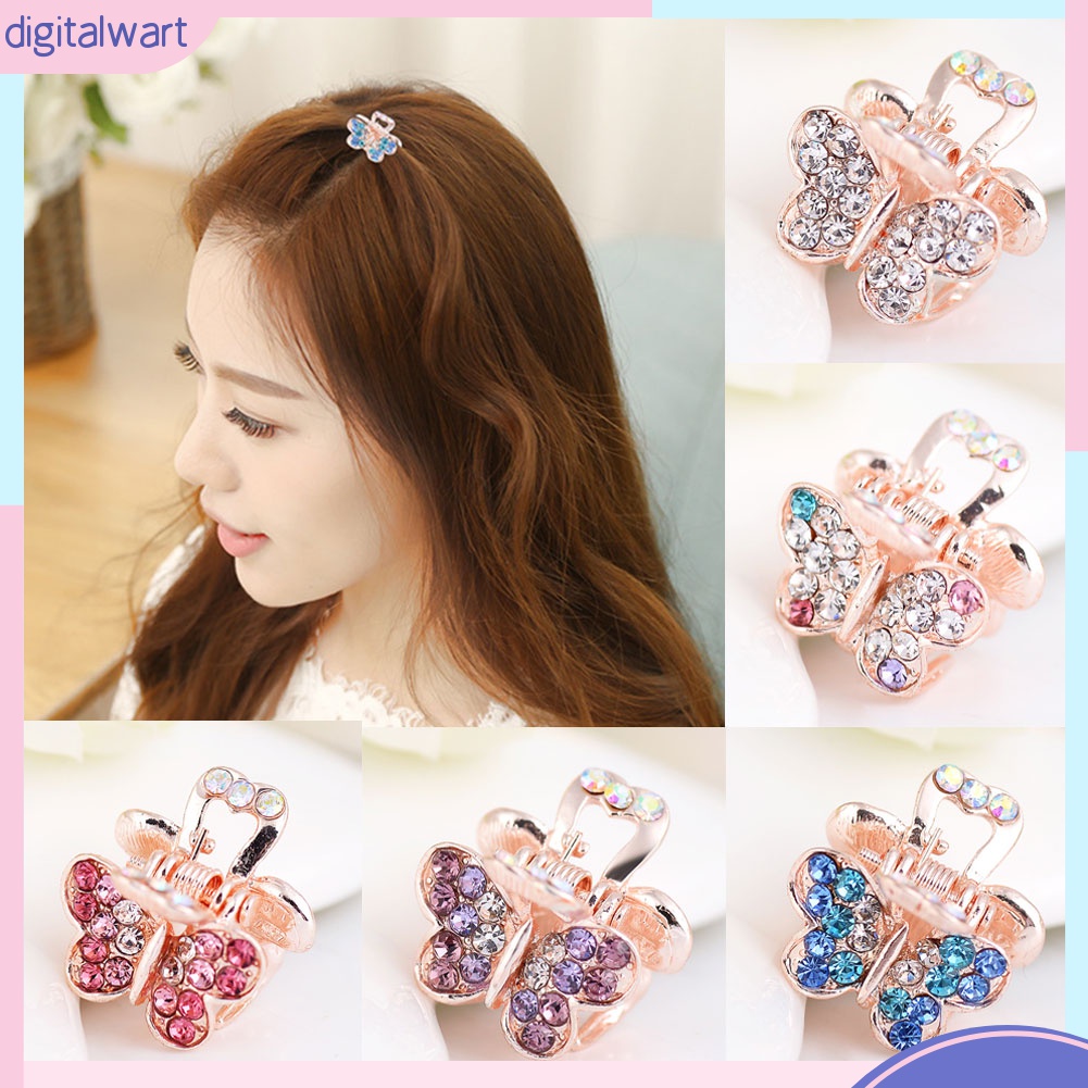 Kẹp Càng Cua Mini Hình Bướm Dễ Thương