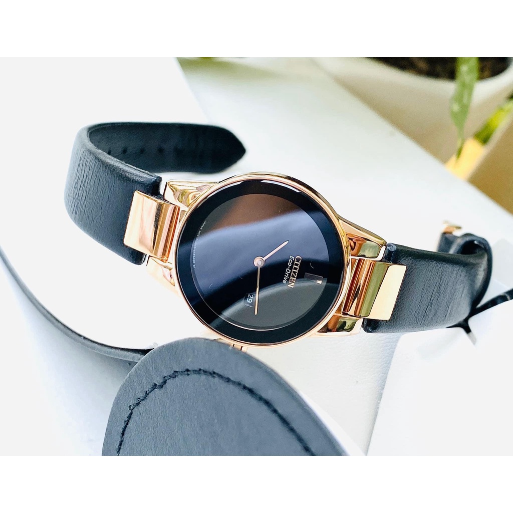 Đồng Hồ Nữ CITIZEN Eco-Drive Axiom GA1058-16E Chính Hãng Tặng Dây Da Cao Cấp