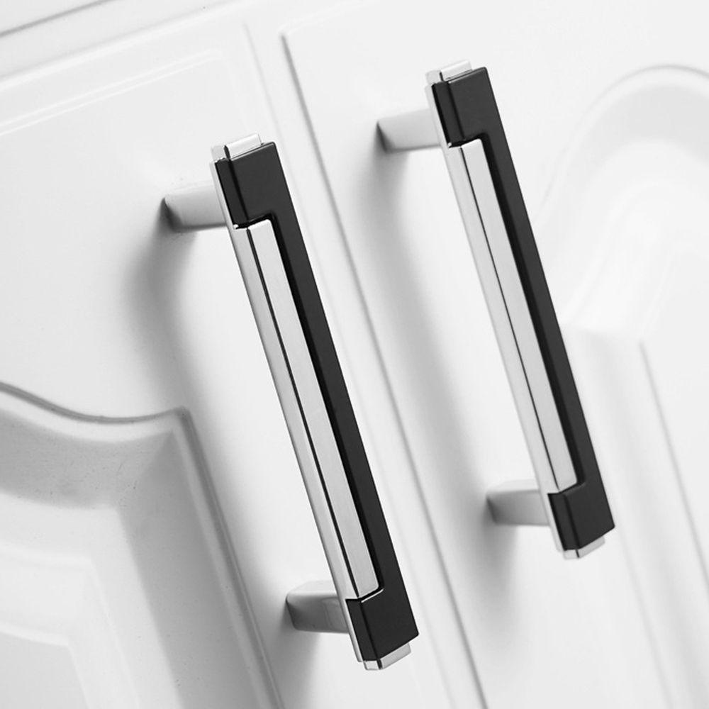 Tay Nắm Cửa Tủ Lọ Kèm Ốc Vít|Tay Nắm Cửa Bằng Chrome Cải Thiện Nhà Bếp