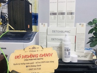 DETOX MASK BLANC THẢI ĐỘC TRẮNG DA MẶT