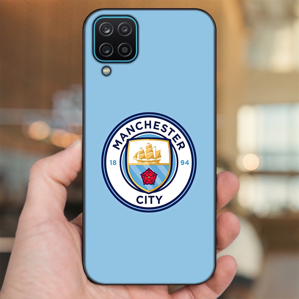 Ốp lưng Samsung A12 5G, M12 viền đen in hình Manchester City MC