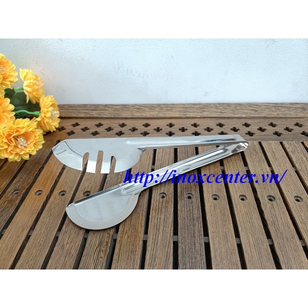 KẸP GẮP THỨC ĂN INOX HÌNH BÁN NGUYỆT