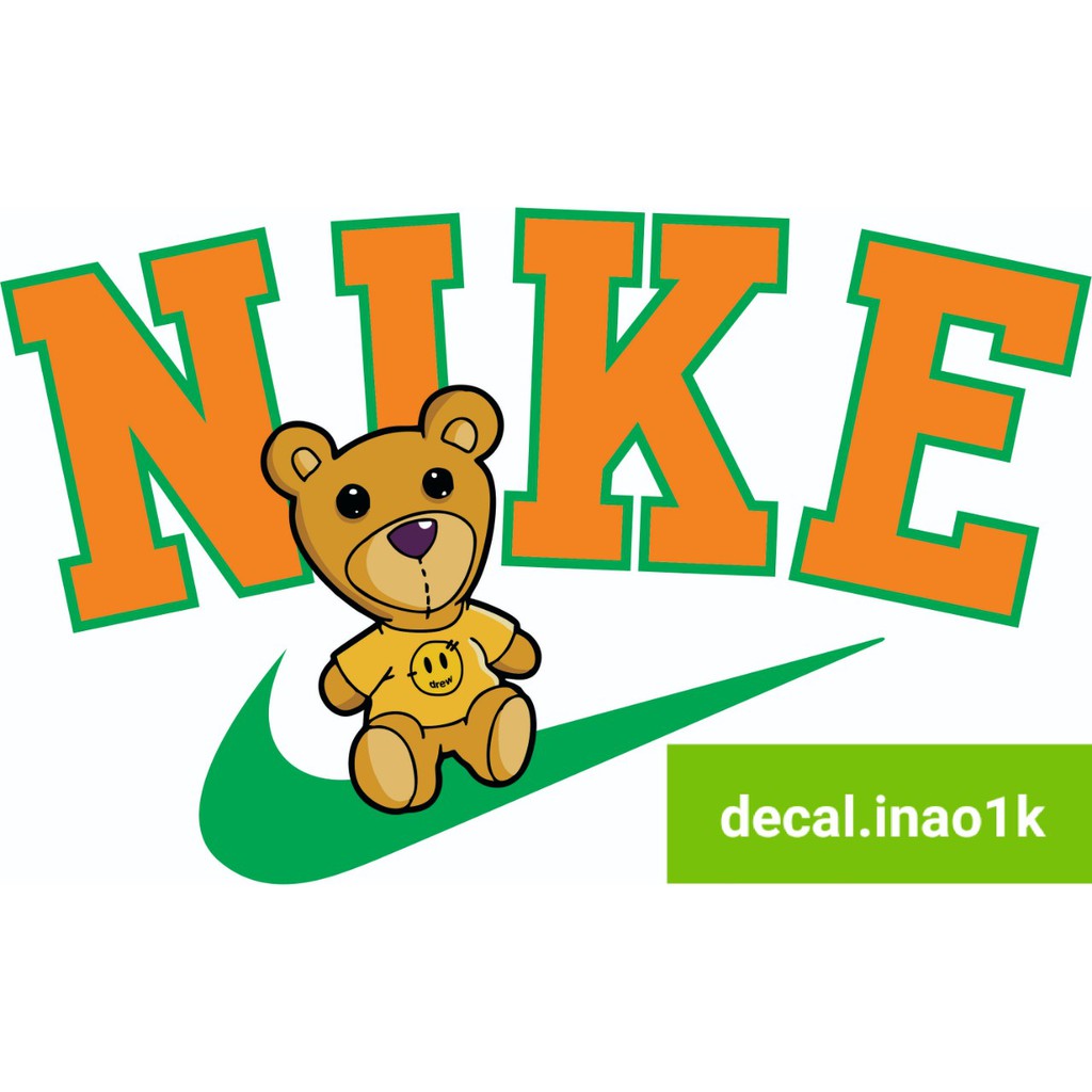 Decal Logo Sticker Patch in áo ủi trực tiếp lên vải hình Nike các mầu cực đẹp