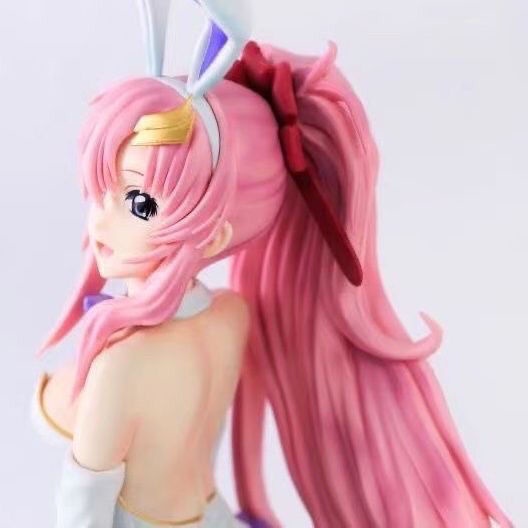 Mô Hình Nhân Vật Lax Bunny Anime Mobile Suit Gundam SEED Hai Chiều Trang Trí Nội Thất