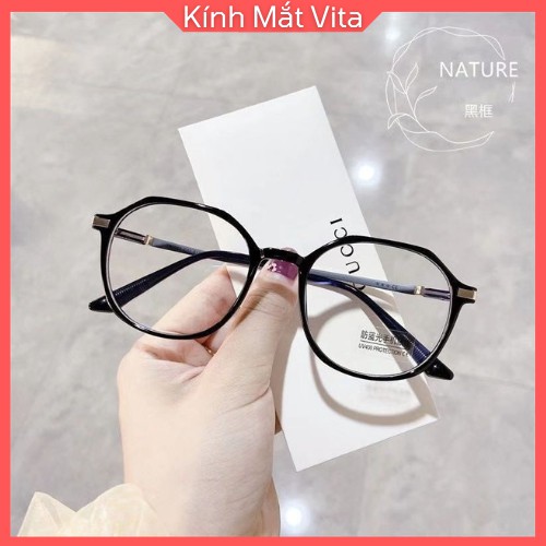 Gọng Kính Cận Nữ Shopvita Mắt Kính Gọng Trong Suốt Kính Chất Liệu Kim Loại Cao Cấp- VT12 | BigBuy360 - bigbuy360.vn