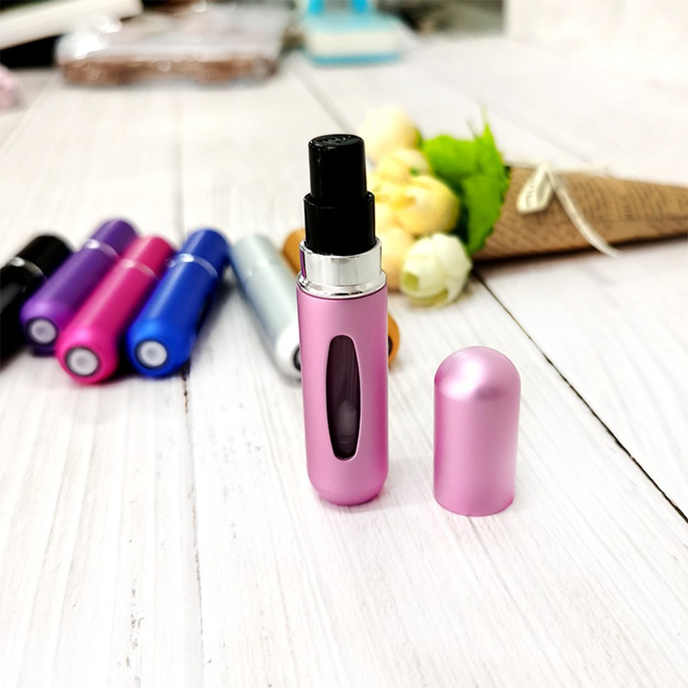 Chai Lọ Sang Chiết Nước Hoa Tự Động 5Ml Bỏ Túi Bạn Gái, Du Lịch, Công Sở