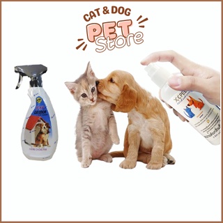 Xịt khử mùi hôi của chó mèo (2 loại) FAY 350ml & XC Pet 100ml- diệt khuẩn môi trường - Cat&Dog Pet Store