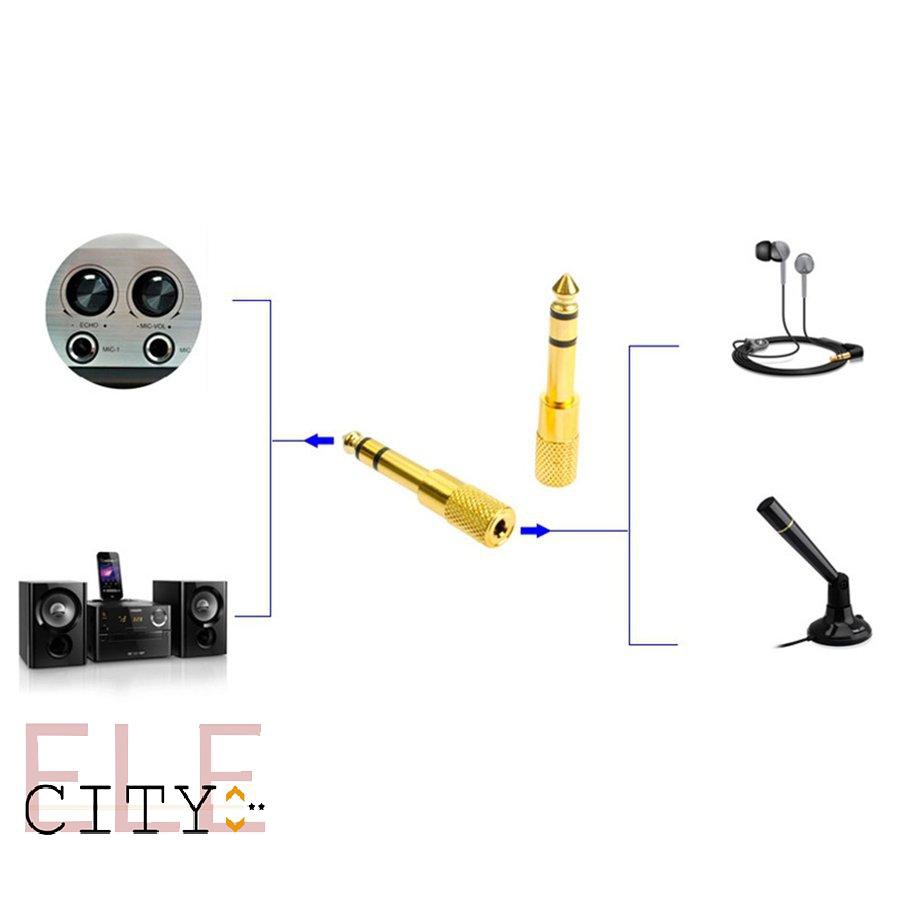 Đầu Chuyển Đổi Âm Thanh 107ele 3.5mm Sang 6.35mm