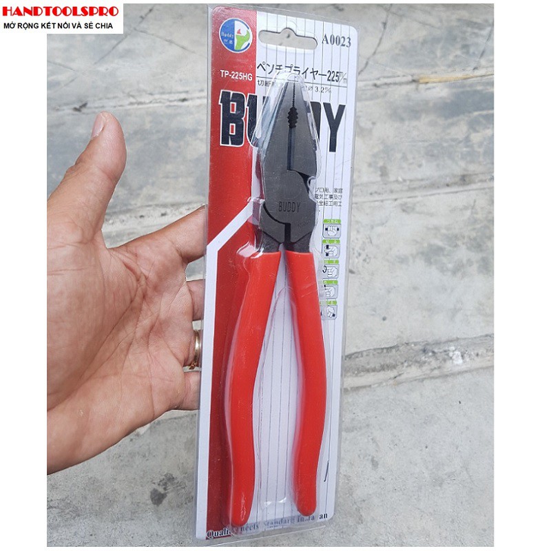 9″ Kìm điện cao cấp BUDDY A0023