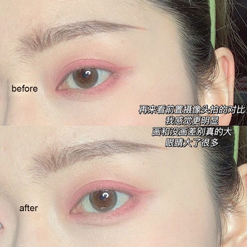 Bút Kẻ Mắt Dạng Lỏng Màu Lì Mau Khô Không Thấm Nước