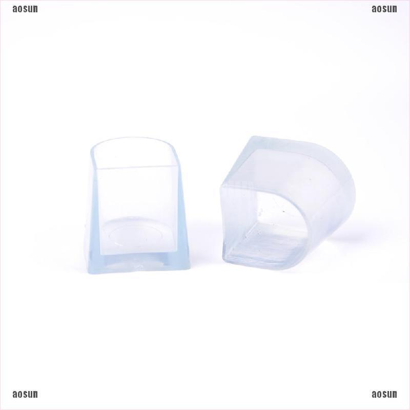 Set 1-5 Cặp Nút Bảo Vệ Gót Giày Cao Gót Trong Suốt Tiện Dụng