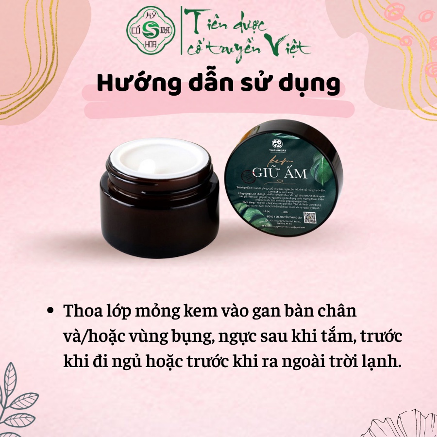 Kem giữ ẩm Cổ dược Kỳ Hoa- Da thêm mịn màng, căng tràn sức sống dưới thời tiết khô lạnh | BigBuy360 - bigbuy360.vn