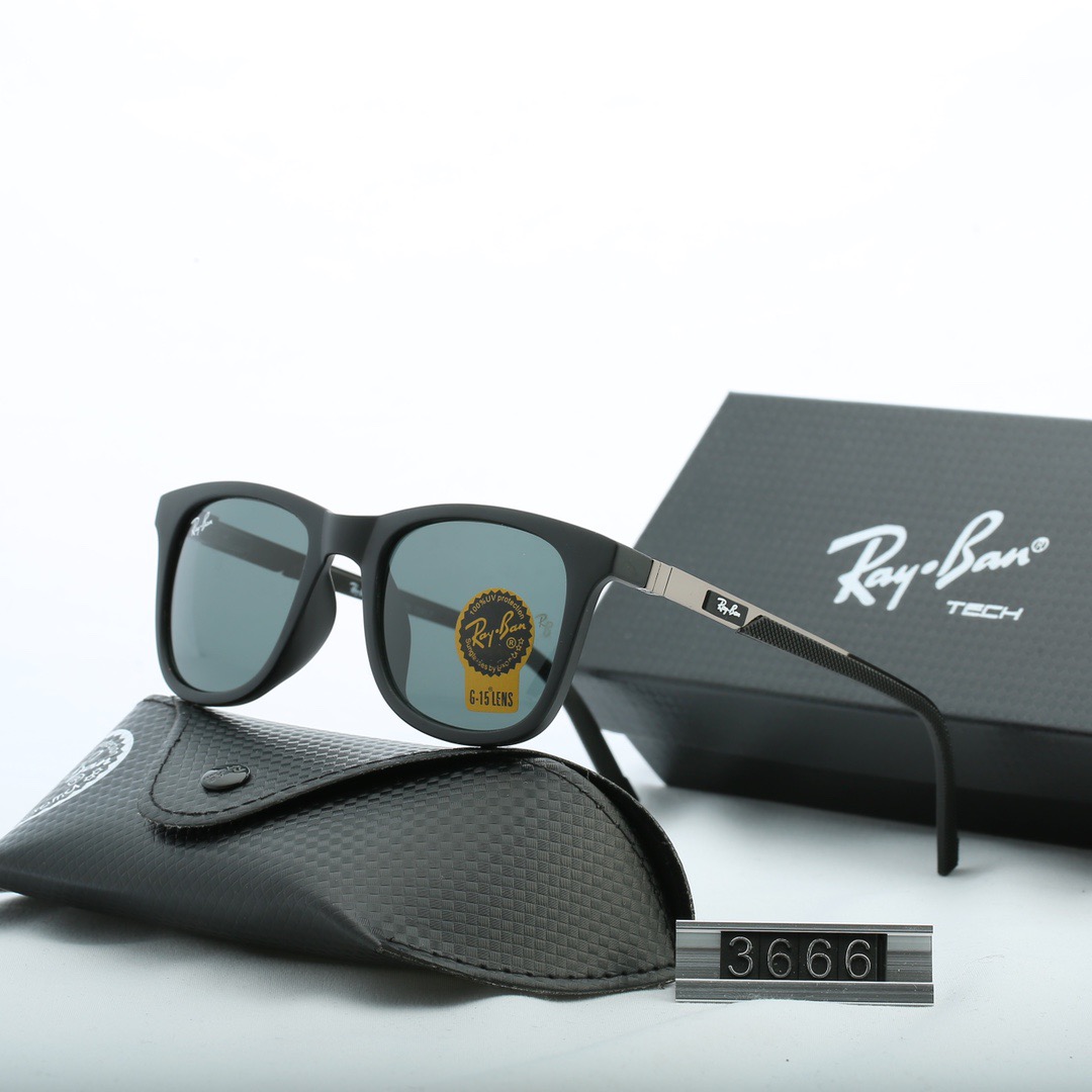 Wayfarer Ray-Ban_ chính hãng Kính râm 2021 Thời trang Hàn Quốc mới Kính râm nam nữ một mảnh Cặp đôi hợp thời trang Du lịch ngoài trời Kính râm lái xes