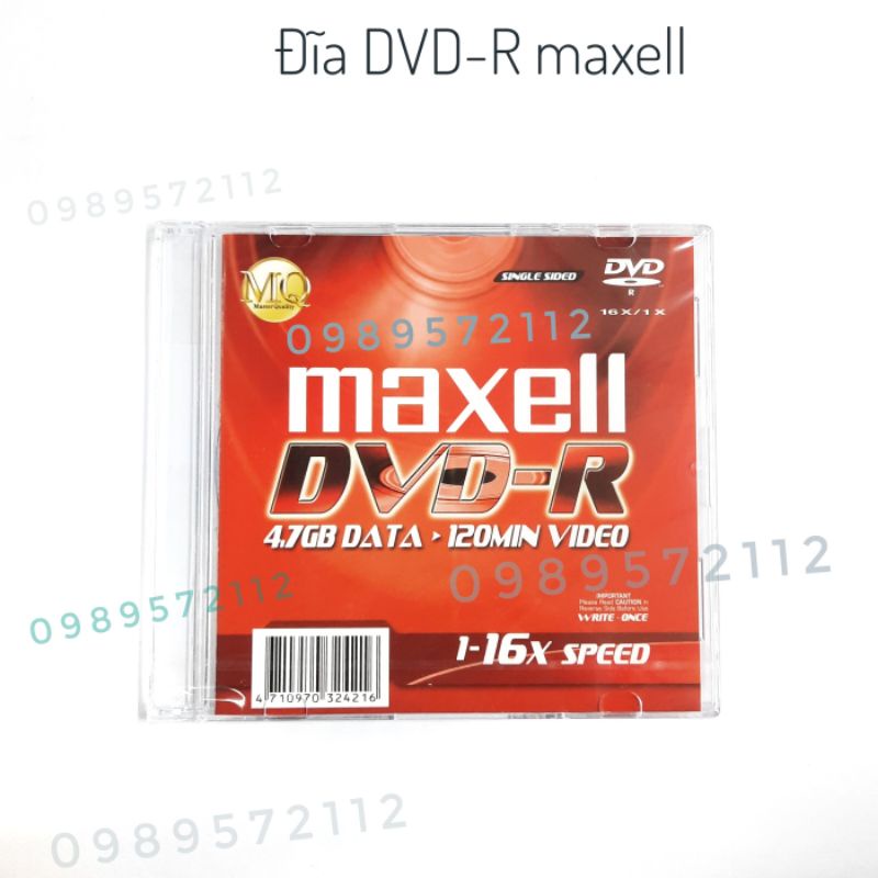 Đĩa DVD-R Maxell 4.7gb